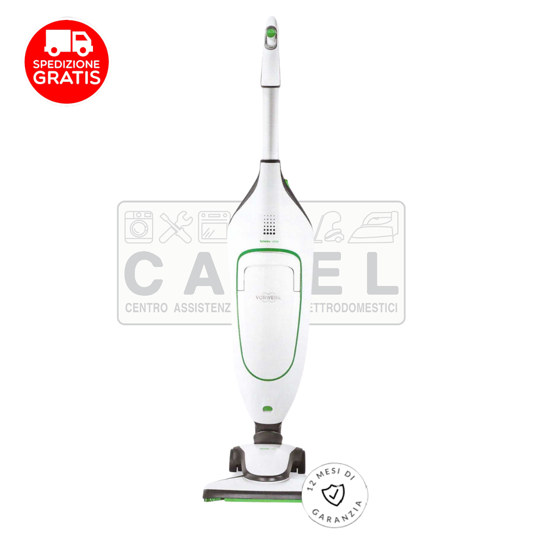 SCOPA ELETTRICA VORWERK FOLLETTO VK200 + SACCHETTI EXTRA, DOPPI FILTRI E KIT TUBI