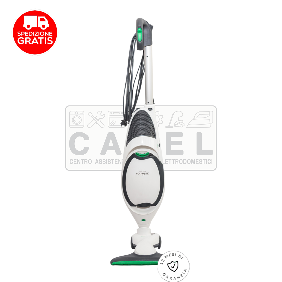 SCOPA ELETTRICA VORWERK FOLLETTO VK150 + SACCHETTI EXTRA, DOPPI FILTRI E KIT TUBI