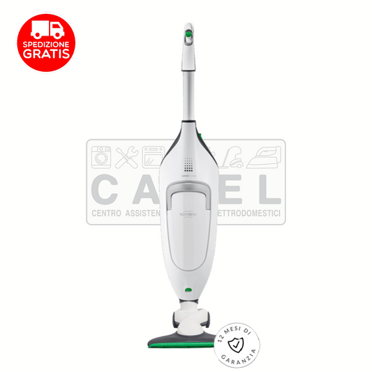 SCOPA ELETTRICA VORWERK FOLLETTO VK220S ASSEMBLATO (NUOVO) + SACCHETTI EXTRA, DOPPI FILTRI E KIT TUBI
